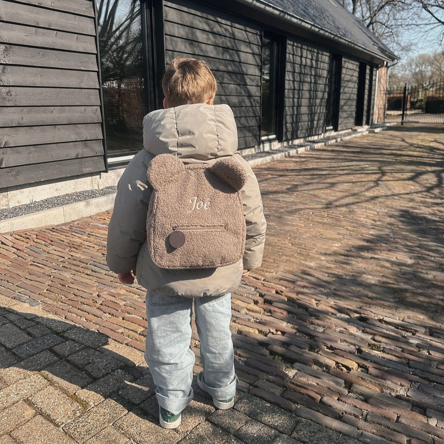 Rugzak teddy met naam