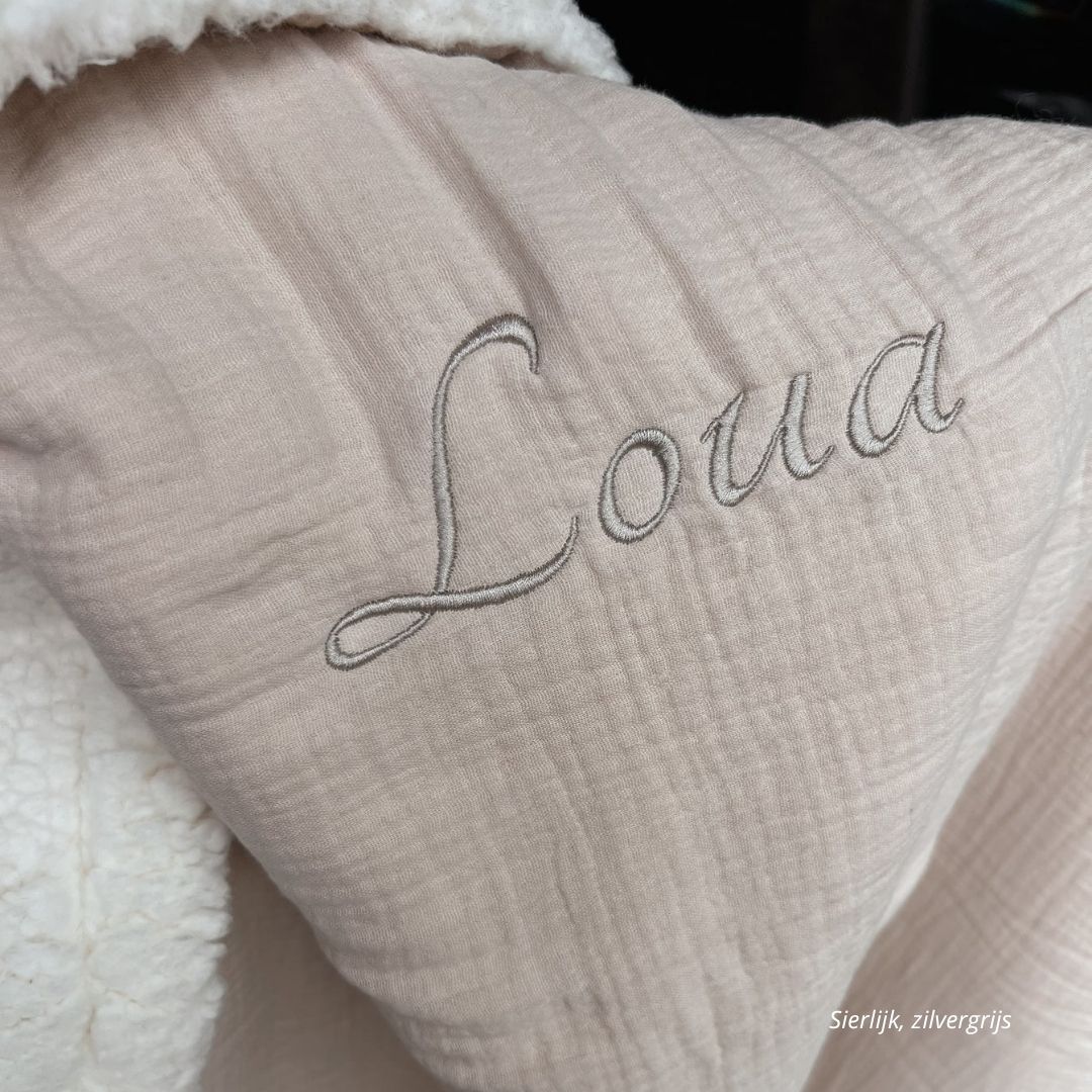 babydeken gepersonaliseerd