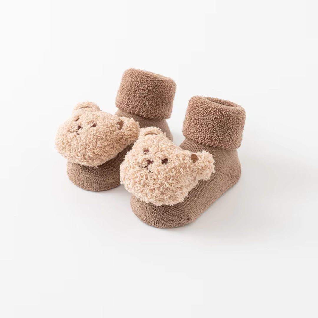 Babyslofjes teddy koffie
