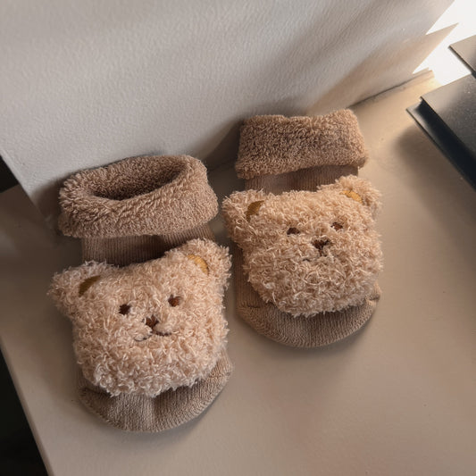 teddy baby sokken