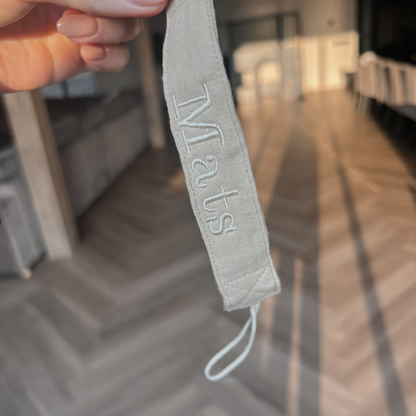 Speenkoord gepersonaliseerd