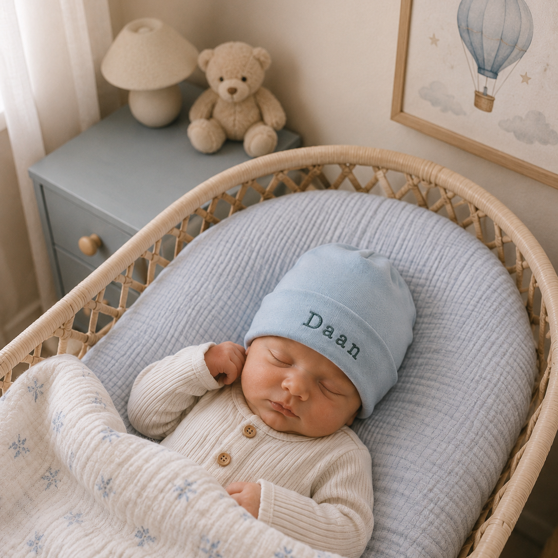 Newborn Muts blauw
