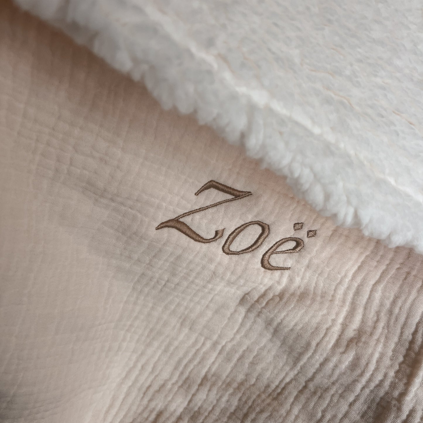 Teddy deken met naam