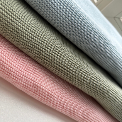 gebreide baby dekens